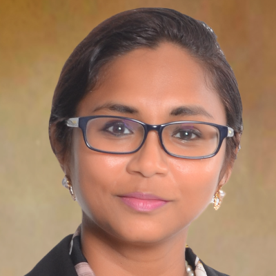 Portrait photo for Dr Praveena Nair Sivasankaran